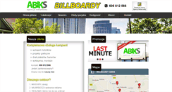Desktop Screenshot of billboard.abiks.com